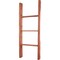 Ekena Millwork 19"W x 48"H x 3 1/2"D Vintage Farmhouse 3 Rung Ladder, Barnwood Decor Collection, Salvage Red DECR019X048X04LDRRD - alternate 5